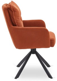 Otočná stolička MAGNUS ryšavá