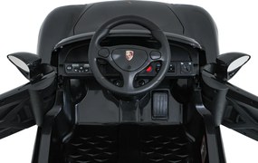 Ramiz Porsche 911 Carrera elektrické autíčko pre deti čierne