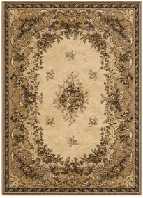 Koberce Breno Kusový koberec ISFAHAN DAFNE sahara, hnedá, viacfarebná,140 x 190 cm