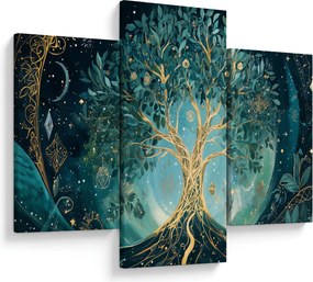 Obraz – Strom života vo vesmíre (90x60 cm)