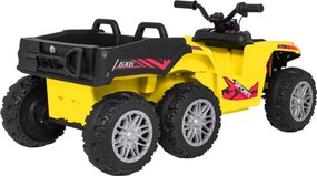 Elektrická štvorkolka Quad Sport TX 4 × 4 žltá