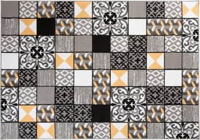 TA Koberec Z906A GRAY MAYA PP EYM Sivý Obdĺžnikový Rozmer: 200x200 cm