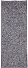Timzo, Koberec behúň na mieru Neapol 4726, šíre 70 cm, šedá, chodba / predsieň
