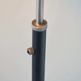 Endon 98753 - Stojacia lampa FRANKLIN 1xE27/10W/230V matný chróm/antracit