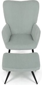 Autronic BONTEC Relaxačné kreslo, modrá, menčestrová látka, AK-L7285 BLUE6 Farba: Béžová