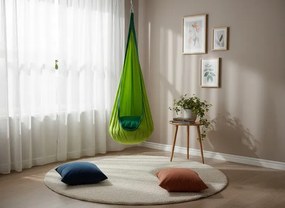 Závesné kreslo pre deti KOKON zelené HAM5271