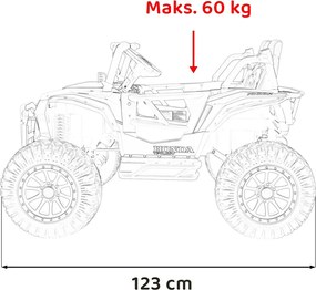 Ramiz HONDA Talon 4x4 terénne vozidlo Zelená SxS