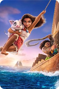 Vaiana 5 - textilná nálepka na stenu