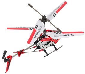 KIK RC vrtuľník Syma S107G Metal Series - hliníkový rám, gyroskop, červený, diaľkovo ovládaný