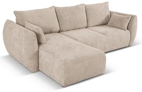 Béžová rohová pohovka (ľavý roh) Matera – Cosmopolitan Design