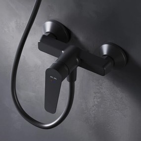 Sprchová batéria AM.PM Hit FTA20022 jednopáková, čierna