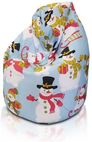 INTERMEDIC SK Sedací vak Sako Modern Polyester Snehuliak - DG29