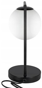 Stolová lampa 1xE27/40W/230V čierna/biela