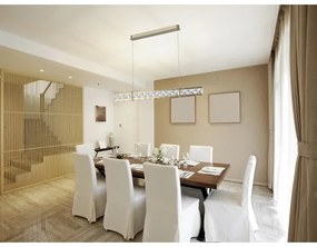 LED Stmievateľný luster na lanku ENRIQUE LED/20W/230V 3000-6000K + diaľkové ovládanie