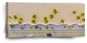 Sablio Obraz Pobrežie - 110x50 cm