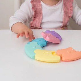 Skladacie koliesko, pastelové