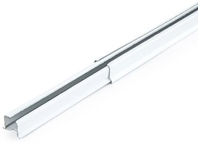 Gardinia Koľajnička U-Ext rozťažná komplet 110 - 200 cm, biela, 110 - 200 cm