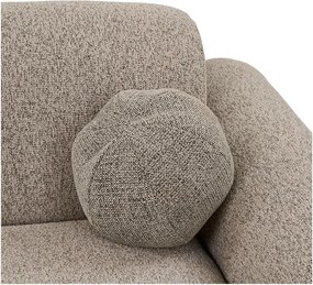 Sivobéžová rohová pohovka (ľavý roh/s leňoškou) Clyde – House Nordic