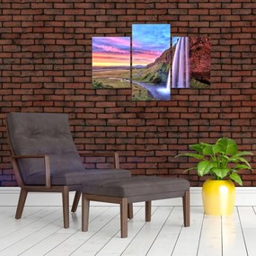 Obraz - Vodopád Seljalandsfoss (90x60 cm)