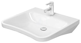 DURAVIT DuraStyle umývadlo, 650 mm x 570 mm, bez prepadu, biele – jednootvorové umývadlo, 2330650000