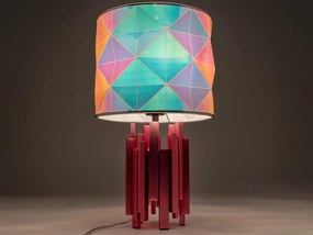 Coachella stolová lampa viacfarebná