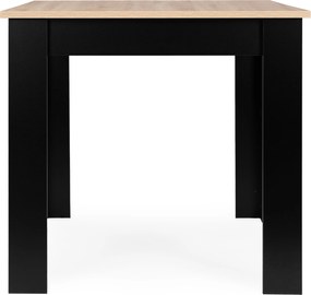 ModernHome Jedálenský stôl pre 4 osoby 120x80 cm - dub sonoma ModernHome