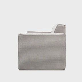 Dvojmiestna pohovka LYKKE sivá 746819