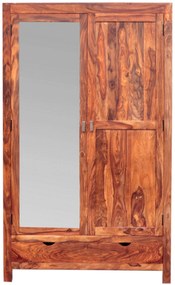 furniture-nabytek.cz - Šatníková skriňa z masívu 120x200x60 z dreva palisander