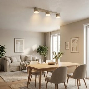 Brilagi - LED bodové svietidlo MONO 3xGX53/12W/230V béžové