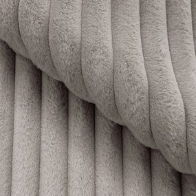 Sivá čalúnená dvojlôžková posteľ s úložným priestorom s roštom 180x200 cm Cloe – Ropez