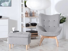 Relaxačné kreslo Florentino (sivá). Akcia -20%. Vlastná spoľahlivá doprava až k Vám domov. 1135793