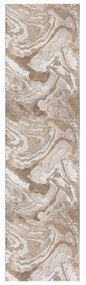 Flair Rugs koberce Behúň Eris Marbled Natural - 60x230 cm