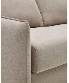 Béžová rozkladacia pohovka 185 cm Carlota – Kave Home