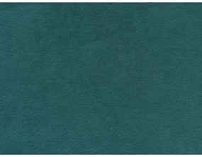 Tyrkysová zamatová rozkladacia rohová pohovka (ľavý roh) Sweet Harmony – Miuform