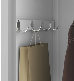 Pracovná kovová skriňa BHP sivá: KACPER II 1 Plus