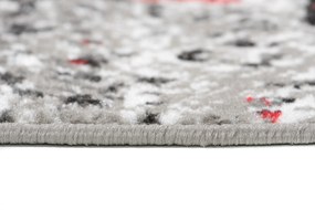 TA Koberec Q541A WHITE MAYA PP ESM Sivý Obdĺžnikový Rozmer: 160x230 cm