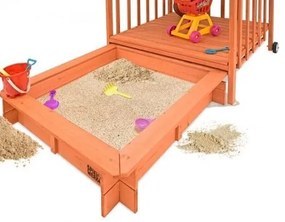 Pieskovisko s krytou verandou