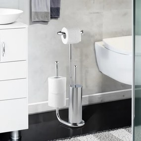 WENKO 18730100 - WC kefa UNIVERSALO 20x62,5 cm lesklý chróm