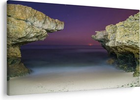 Obraz - morský útes (90x60 cm)