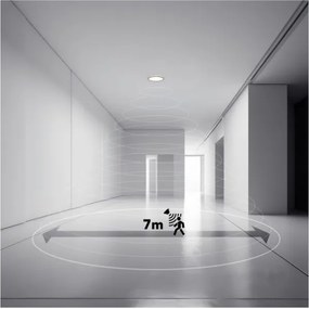 LED kúpeľňové svietidlo NIVERA LED/24W/230V IP54 pr. 30 cm biele + DO