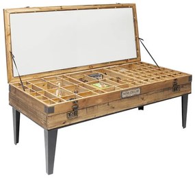 Collector konferenčný stolík béžový