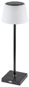 Rabalux 76010-LED Stmievateľná nabíjacia stolná lampa TAENA LED/4W/3,7V IP44 čierna RL76010