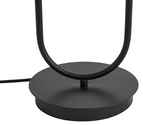 Stolná lampa Art Deco čierna 2-svetlá - Tuning