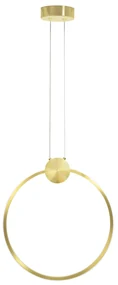 Toolight Toolight, LED stropné svietidlo 40cm 17W 4000K APP1396-CP, zlatá lesklá, OSW-00954