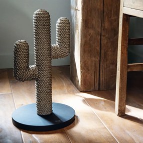 Designed by Lotte Škrabadlo kaktus pre mačky drevené 35x60 cm čierne 438290