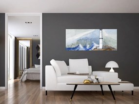 Obraz maľby majáku (120x50 cm)