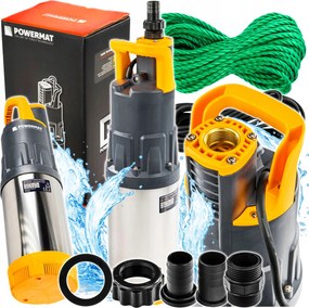 Automatická Ponorná Záhradná Ponorná Pumpa Na Dažďovú Vodu 6000 L/h