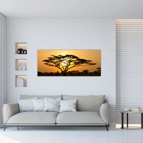 Obraz - Africká savana (120x50 cm)