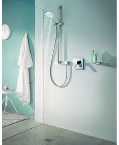 KLUDI Pure&amp;Style páková sprchová batéria pod omietku (pre 1 spotrebič), chróm, 404200575