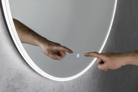 Sapho Sapho, VISO guľaté zrkadlo s LED osvetlením, ø 80cm, dotykový senzor, 2700-6500K, VS080S
